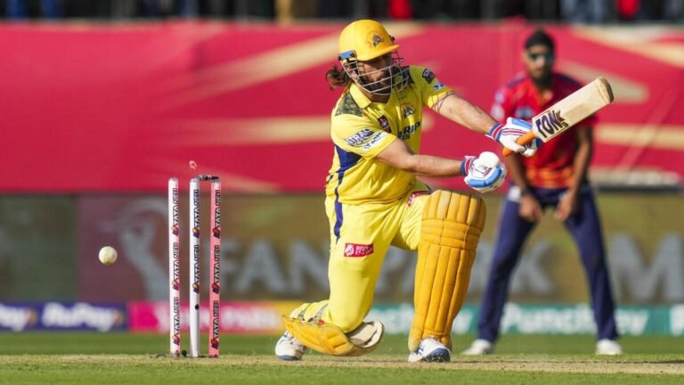 Dhoni IPL 2024 Performance Tracker: MSD falls for golden duck against Punjab Kings in Dharamsala