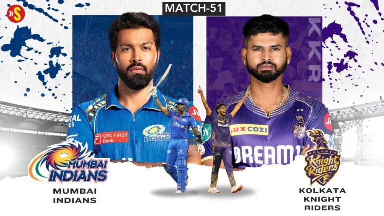 MI vs KKR LIVE Score Updates, IPL 2024: Struggling Mumbai Indians hosts Kolkata Knight Riders; Toss at 7PM