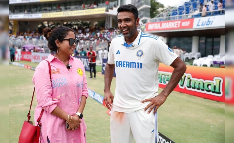 R Ashwin Grilled By Wife Prithi In Chepauk, Video Sets Internet Ablaze R Ashwin Grilled By Wife Prithi In Chepauk, Video Sets Internet Ablaze