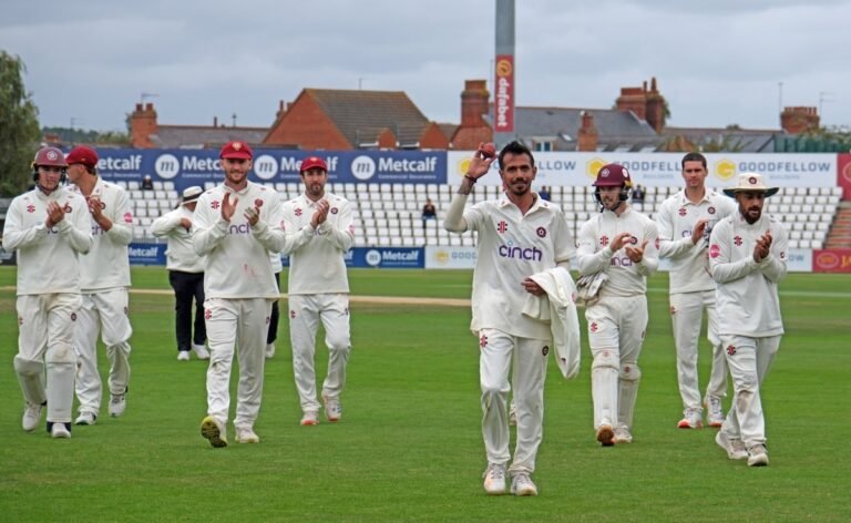 Yuzvendra Chahal Picks Five-Wicket Haul In County Cricket Yuzvendra Chahal Picks Five-Wicket Haul In County Cricket