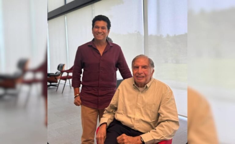 Sachin Tendulkar’s Tear-Jerking Post After Visiting Ratan Tata’s Residence Sachin Tendulkar’s Tear-Jerking Post After Visiting Ratan Tata’s Residence