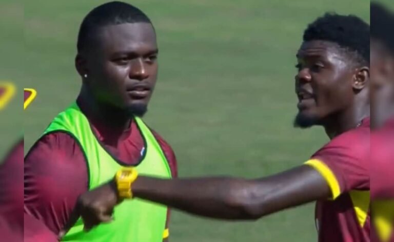 West Indies Pacer Alzarri Joseph Storms Off Pitch After Heated Spat With Captain Shai Hope. Watch West Indies Pacer Alzarri Joseph Storms Off Pitch After Heated Spat With Captain Shai Hope. Watch