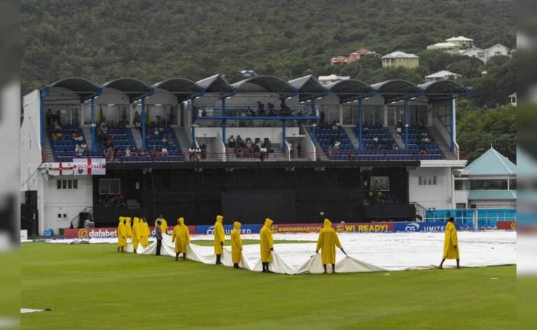 Rain Wipes Out England’s Final T20I Against West Indies Rain Wipes Out England’s Final T20I Against West Indies
