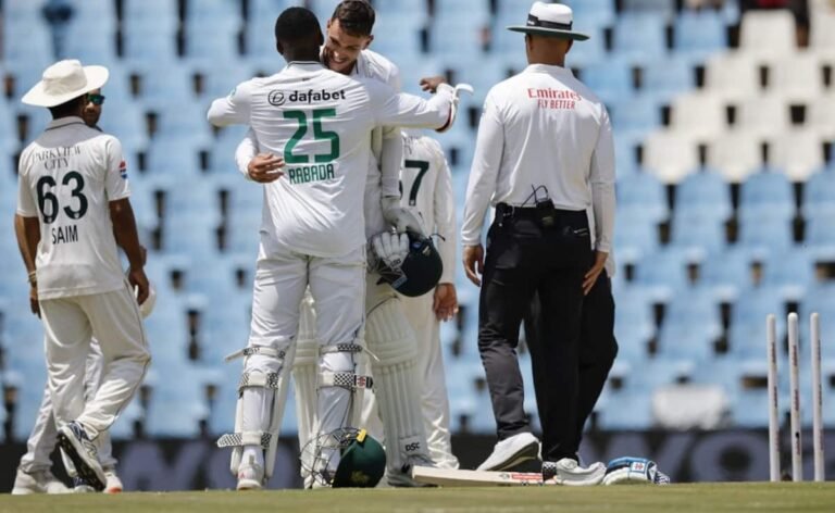 South Africa Book WTC Final Berth With Thrilling Win Over Pakistan In 1st Test South Africa Book WTC Final Berth With Thrilling Win Over Pakistan In 1st Test