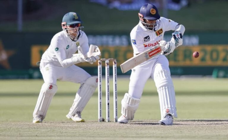 Sri Lanka Battle Hard To Stay In Second Test Against South Africa Sri Lanka Battle Hard To Stay In Second Test Against South Africa