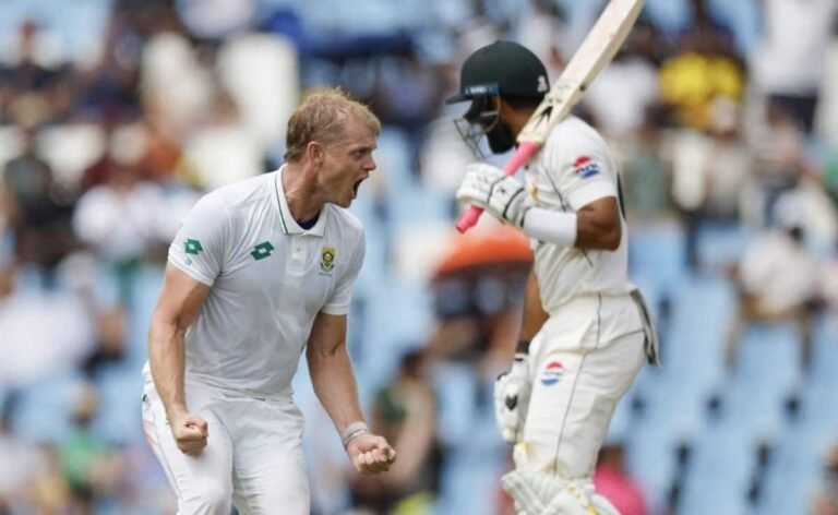 With Wicket On Maiden Test Delivery, South Africa Debutant Corbin Bosch Hits Jackpot Against Pakistan With Wicket On Maiden Test Delivery, South Africa Debutant Corbin Bosch Hits Jackpot Against Pakistan