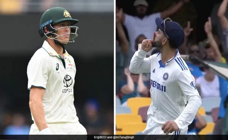 Virat Kohli’s ‘Silence’ Celebration After Marnus Labuschagne’s Dismissal Is Viral. Watch Virat Kohli’s ‘Silence’ Celebration After Marnus Labuschagne’s Dismissal Is Viral. Watch