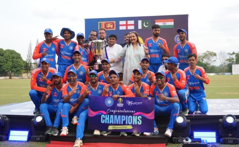 Yogendra Bhadoria, Radhika Prasad Shine As India Thrash England To Lift Physically Disabled Champions Trophy Yogendra Bhadoria, Radhika Prasad Shine As India Thrash England To Lift Physically Disabled Champions Trophy