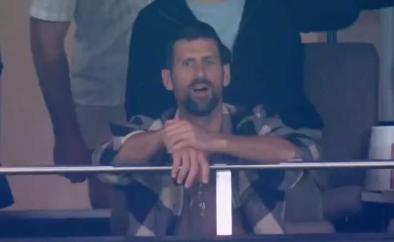 Novak Djokovic Left Gobsmacked By Marcus Stoinis’ Bizarre Dismissal In BBL. Video Viral Novak Djokovic Left Gobsmacked By Marcus Stoinis’ Bizarre Dismissal In BBL. Video Viral