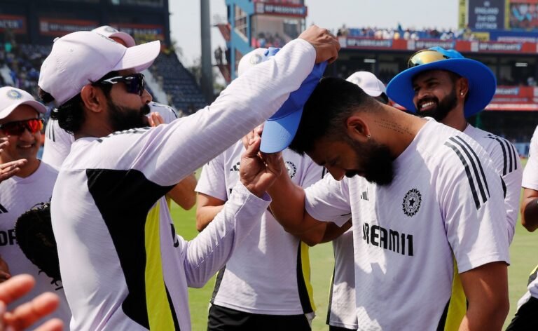 “From Tennis Ball Cricket…”: Ravindra Jadeja Presents ODI Cap To Varun Chakravarthy With Heartwarming Speech “From Tennis Ball Cricket…”: Ravindra Jadeja Presents ODI Cap To Varun Chakravarthy With Heartwarming Speech