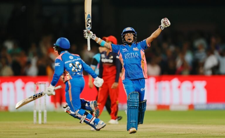 Harmanpreet Kaur, Amanjot Kaur Guide Mumbai Indians To 4-Wicket Win Over Royal Challengers Bengaluru In WPL 2025