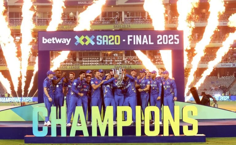 ‘Flawless’ MI Cape Town Wins Maiden SA20 Title ‘Flawless’ MI Cape Town Wins Maiden SA20 Title